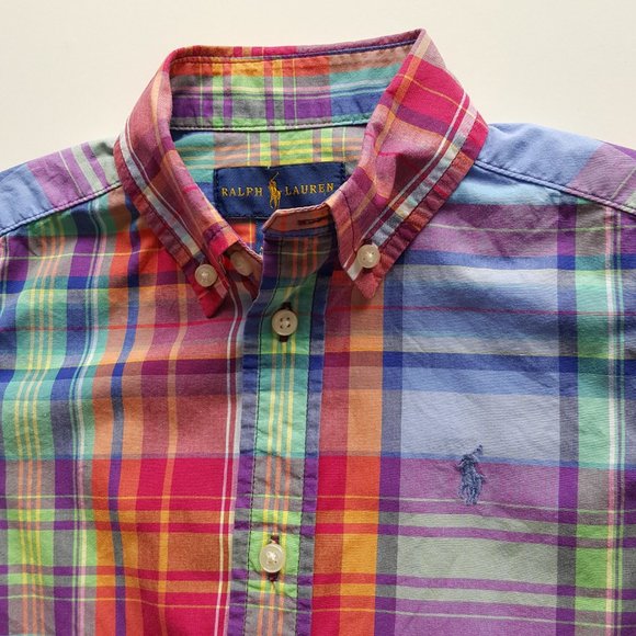 Ralph Lauren Shirts & Tops Ralph Lauren Plaid Button Down Shirt